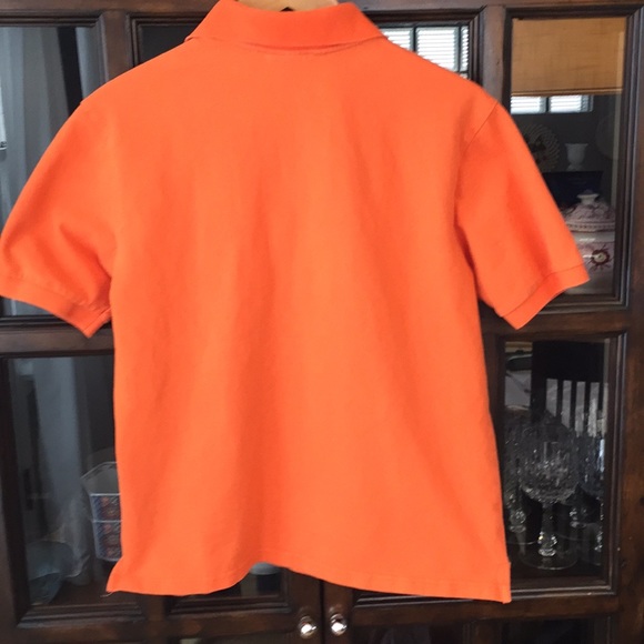 Lacoste Men's Orange Polo Shirt - Picture 4 of 6